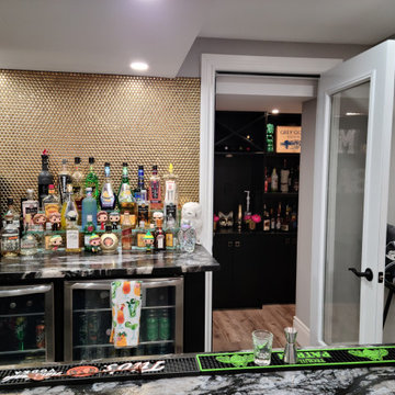 Miami style Basement getaway