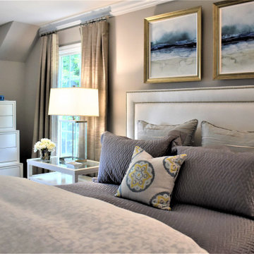 Soft Jewel Tones Master Bedroom Suite -- Deena Doherty