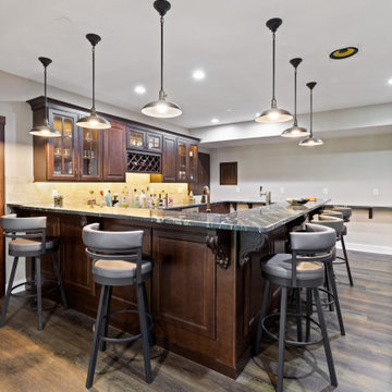 Full Package Basement with Full Entertainment & Bar in Ashburn VA