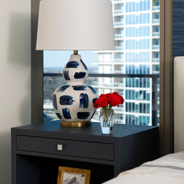 Legacy West High-Rise Condominium Transitional Furnishing