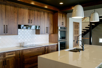 Example of a trendy kitchen design in Miami