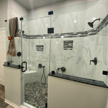 Beautiful master bathroom. Client TW