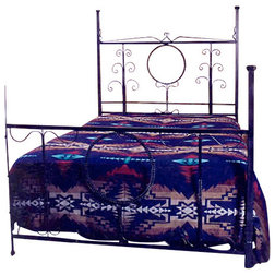 Mediterranean Panel Beds by Frontier Ironworks Inc.