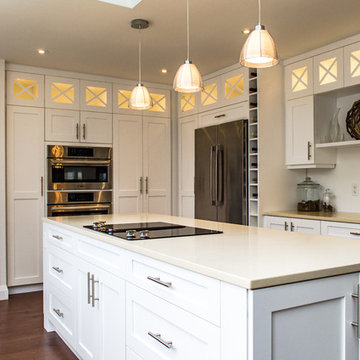 Wonderful Warm White Kitchen
