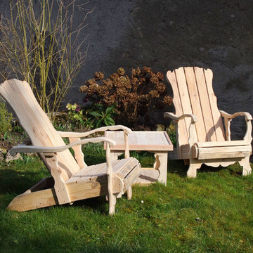 Salon de jardin en palette