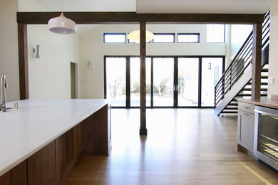 Inspiration for a scandinavian kitchen remodel in Albuquerque