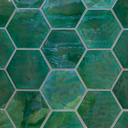 Vermont Pine Hexagon Tile - Tile
