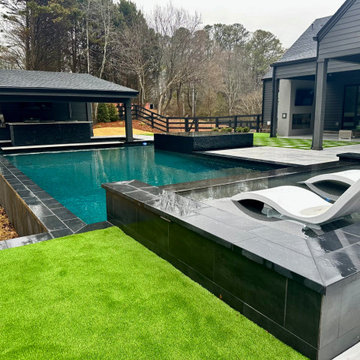 Straight Line Pools