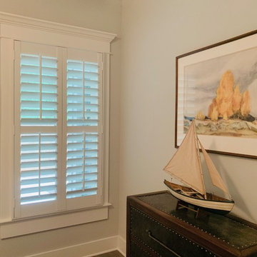 Plantation Shutter Installation - 3.5" Louvers | Color: Decorator White