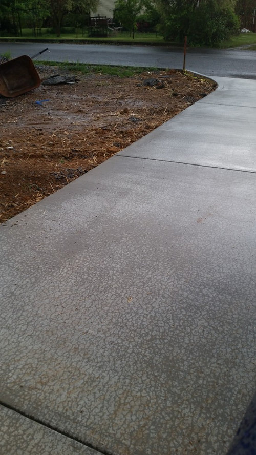 New Driveway has cracks!!!