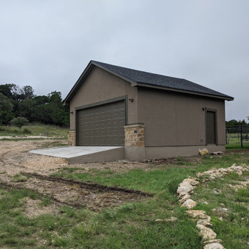 Texas Hill Country Ranch Garage Addition at Canyon Lake