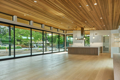 Inspiration for a contemporary home design remodel in San Francisco