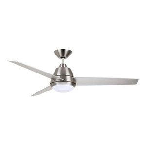 Emerson Ceiling Fans Atomical Ceiling Fan Brushed Steel