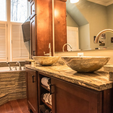 Exotic Stone Sinks and Counter