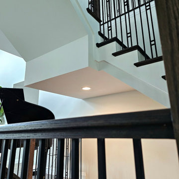 Project #109 | U-Shaped Stairs in Countryside Retreat