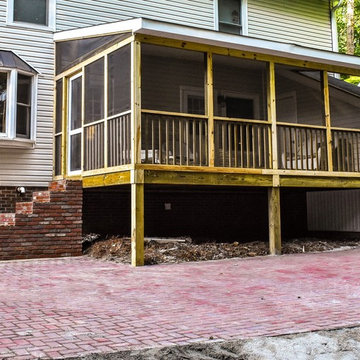 AFTER - Home Addition - Screened in Porch