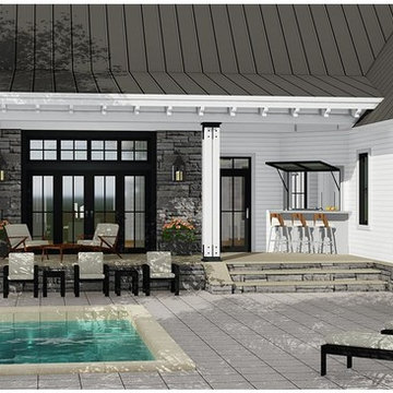 Modern Farmhouse Plan 098-00305
