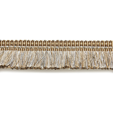 Shimmer Brush Fringe, Flax