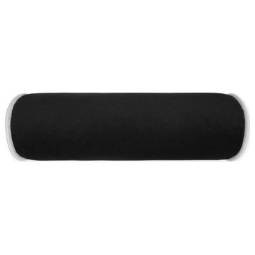 Posh Roll Pillow - Black