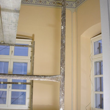 Recovering of old mural