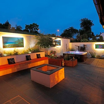 Stimmungsvoller Loungebereich