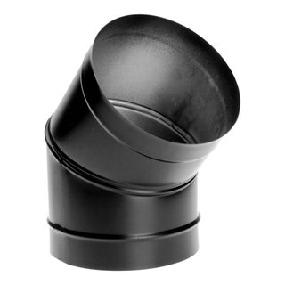 DuraVent 45-Degree DuraBlack Elbow, 6