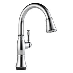 Delta Cassidy Single Handle Pull-Down Kitchen Faucet with Touch2O&reg; Technology - Kitchen Faucets