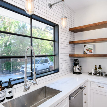 Kitchen and living room