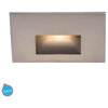 WAC Lighting WL-LED100F-C LEDme 5"W LED Step and Wall Light - Brushed Nickel