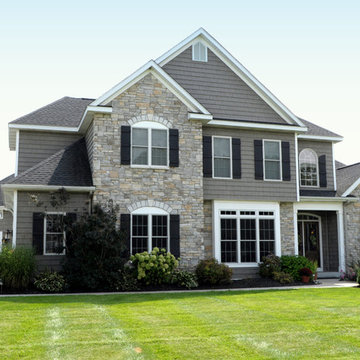Mystic Gray Cut Cobble and Laytite