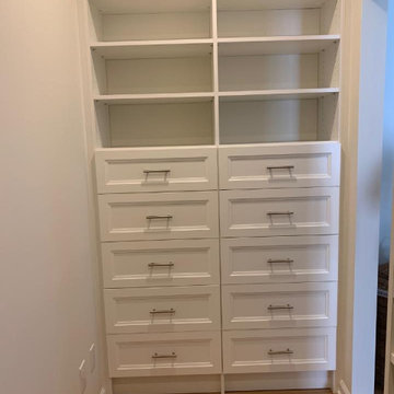Madison White Walk-in Closet