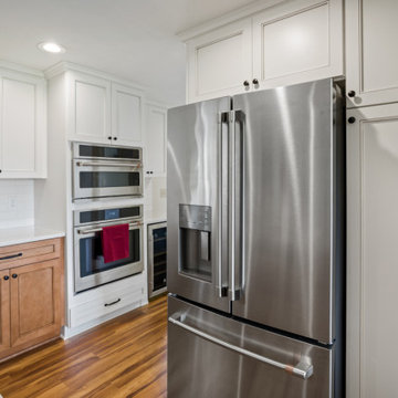 Spacious Two-Toned Kitchen