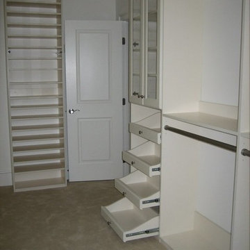 Master Walk in Closets