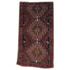 Consigned, Persian Rug, Navy Blue, 4'x7', Handmade Wool Kazak