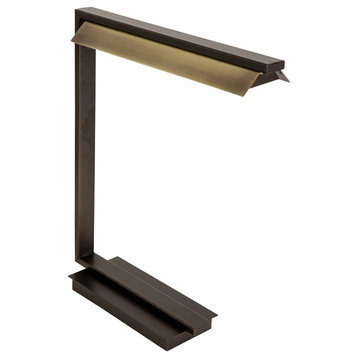 House of Troy JLED550 Jay 1 Light 19" Tall Integrated LED Arc - Chestnut Bronze