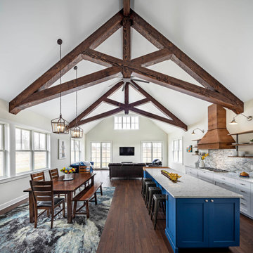 Textured Craftsman Home in Dexter, Michigan