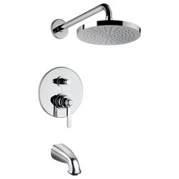 Contemporary Tub And Shower Faucet Sets by LaToscana
