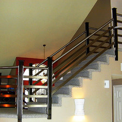 Custom Iron Stair Railings - Products