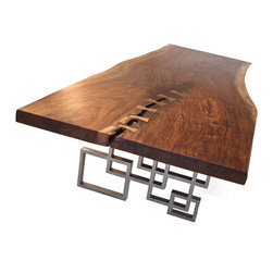 Live Edge Walnut Dining Table - Dining Tables