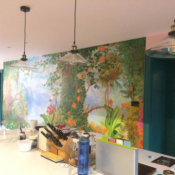 Exotic Tropical Mural
