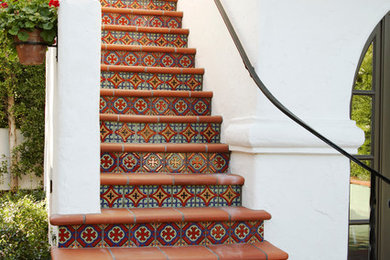 Inspiration for a staircase in Los Angeles.