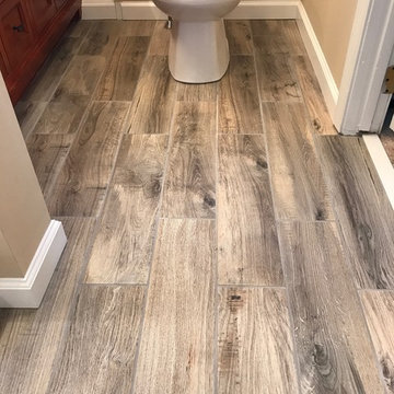 Water Damage Shower Remodel