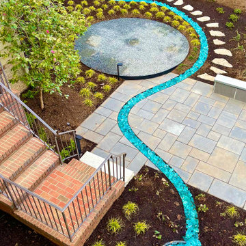 Back garden, post installation.