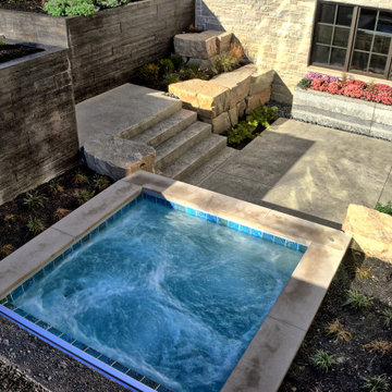 Below Ground Outdoor Spa