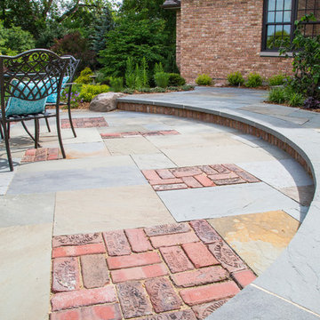 Modern New England Inspired Outdoor Living