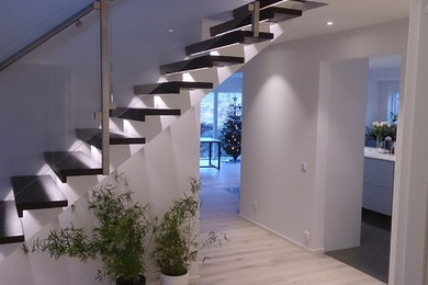 Inspiration for a modern hallway in Gothenburg.