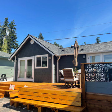 Cedar deck