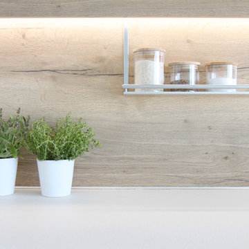 Cocina abierta al jardín
