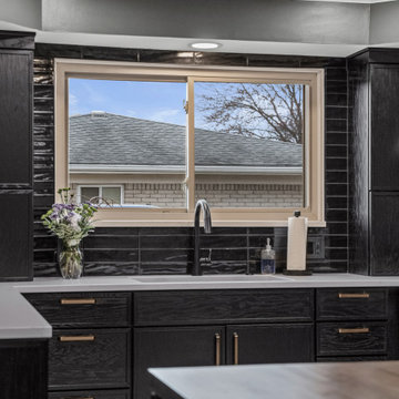 Dark & Moody Cabinets Bring Today’s Design Trends into the Kitchen