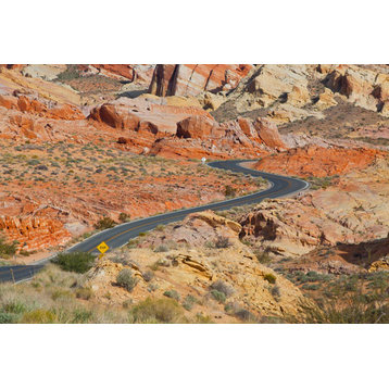 Fine Art Photograph, Desert Roads II, Fine Art Paper Giclee
